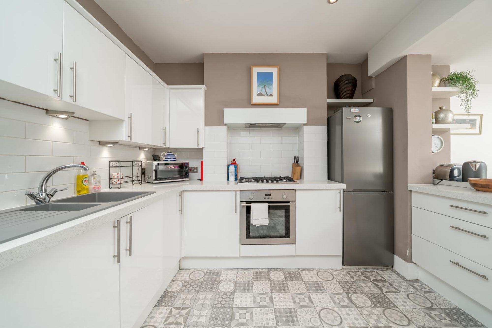 Gorgeous Flat With Garden In Battersea Apartment London Bagian luar foto