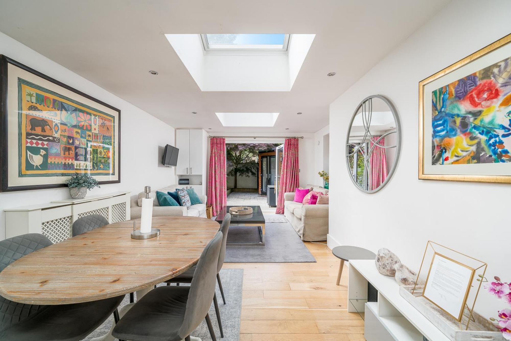 Gorgeous Flat With Garden In Battersea Apartment London Bagian luar foto