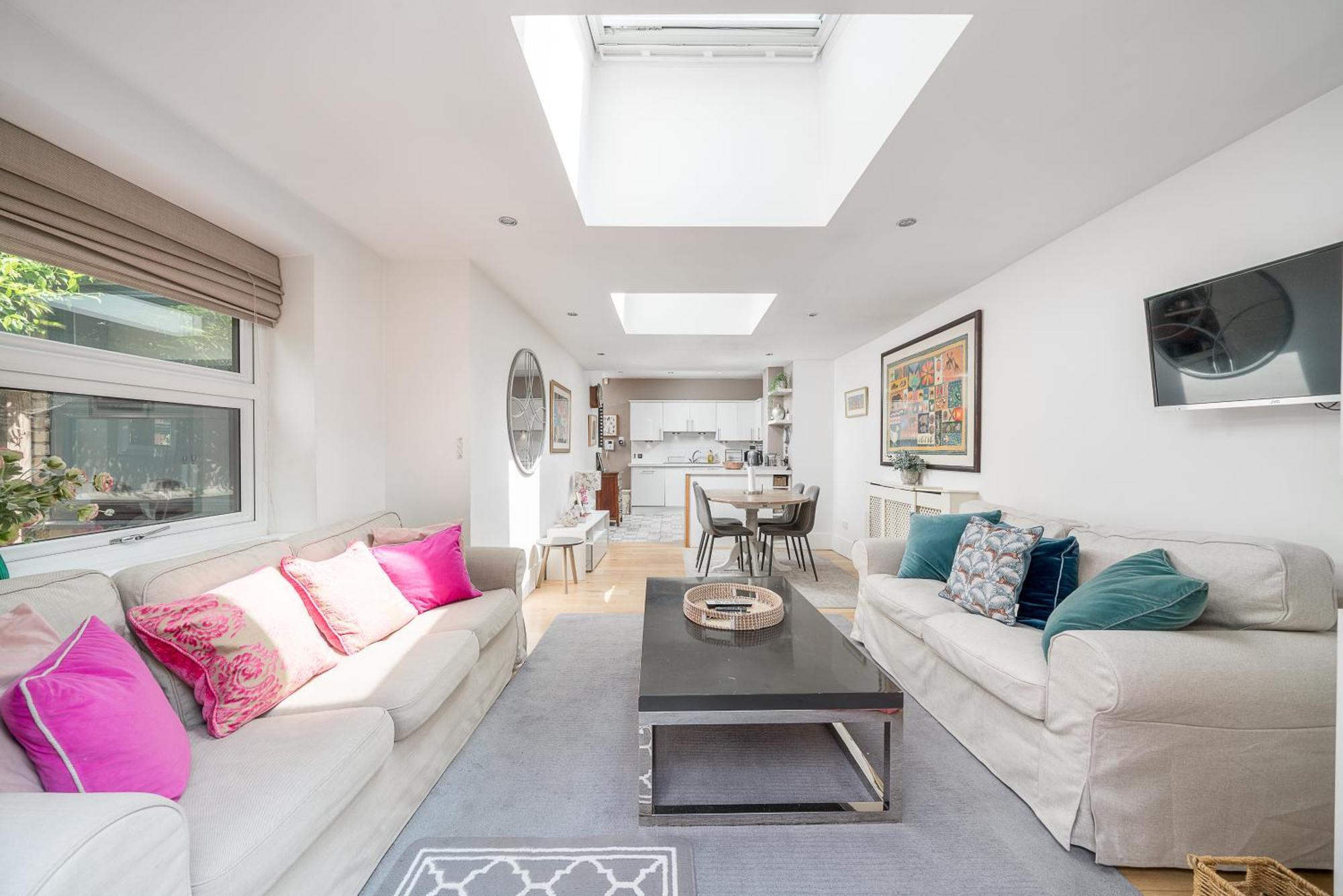 Gorgeous Flat With Garden In Battersea Apartment London Bagian luar foto
