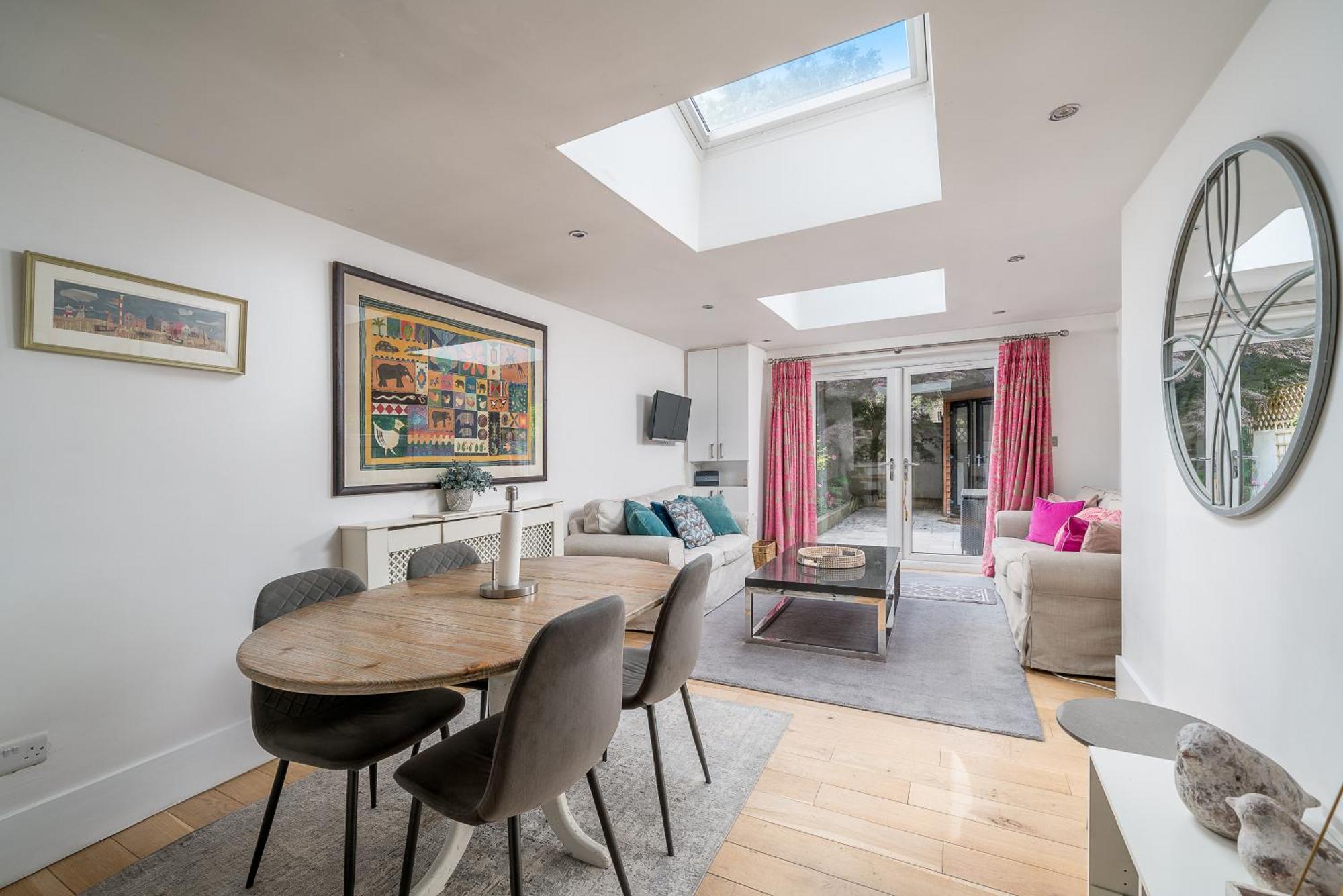 Gorgeous Flat With Garden In Battersea Apartment London Bagian luar foto